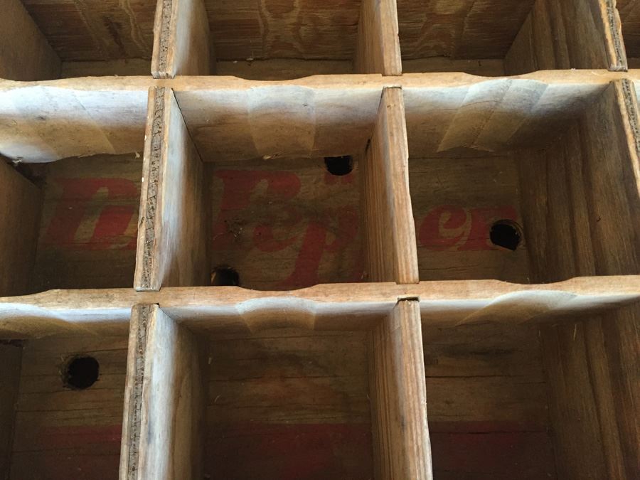 Vintage Dr. Pepper And Coca-Cola Wooden Crates [Photo 5]