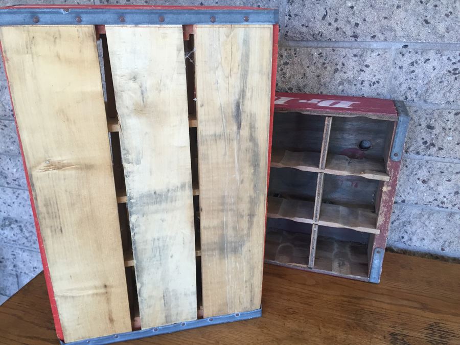 Vintage Dr. Pepper And Coca-Cola Wooden Crates [Photo 10]