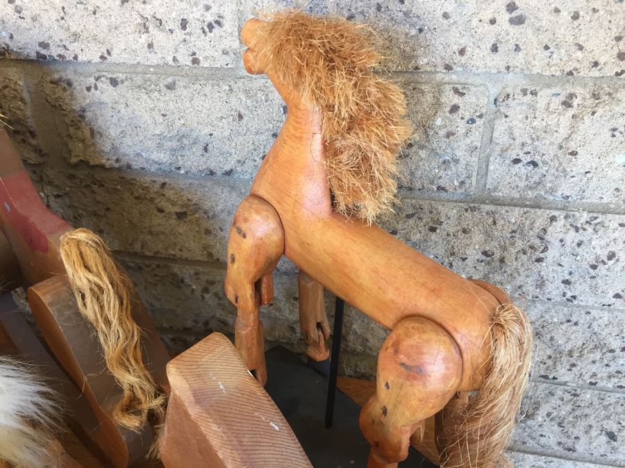 Huge Collection Of Miniature Wooden Rocking Horses [Photo 9]