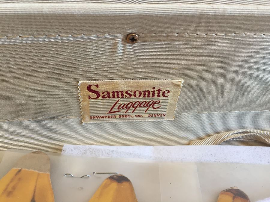3 Piece Set Of Samsonite Shwayder Bros. Luggage Set In Excellent Condition [Photo 9]