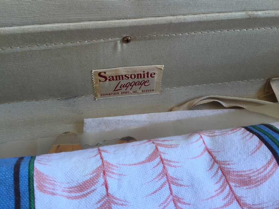 3 Piece Set Of Samsonite Shwayder Bros. Luggage Set In Excellent Condition [Photo 11]