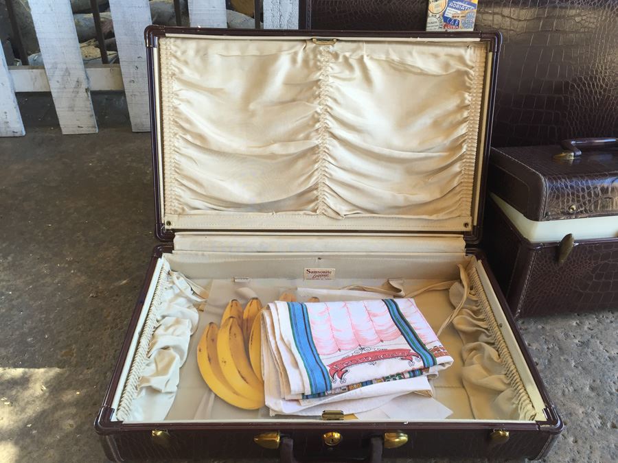 3 Piece Set Of Samsonite Shwayder Bros. Luggage Set In Excellent Condition [Photo 2]