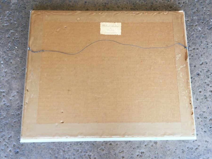 Nicely Framed Wilfrid Bailey Duck Pond Print [Photo 9]