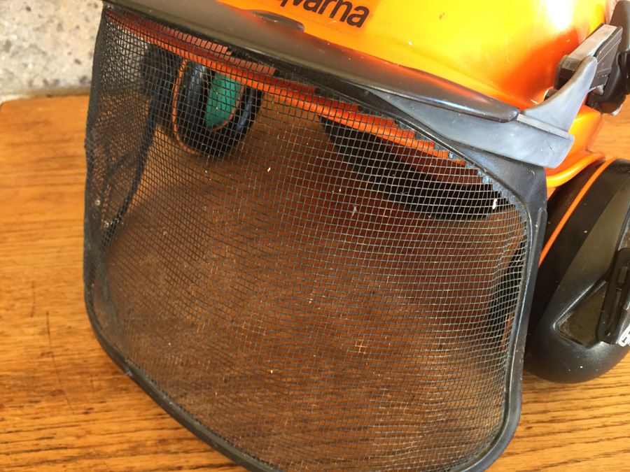 Husqvarna Chain Saw Helmet With Shield And Hearing Protectors [Photo 2]