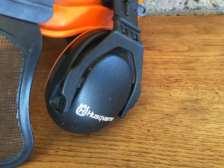Husqvarna Chain Saw Helmet With Shield And Hearing Protectors [Photo 3]
