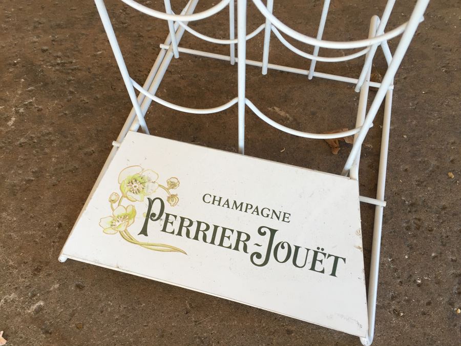 Champagne Perrier-Jouet Store Fixture Champagne Wine Storage Rack [Photo 3]