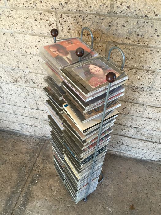 Music CD Display Storage Rack With CDs [Photo 2]