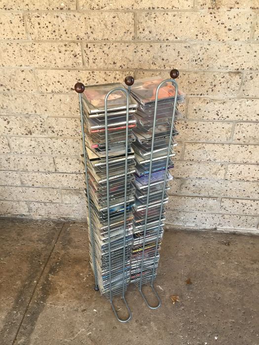 Music CD Display Storage Rack With CDs [Photo 8]