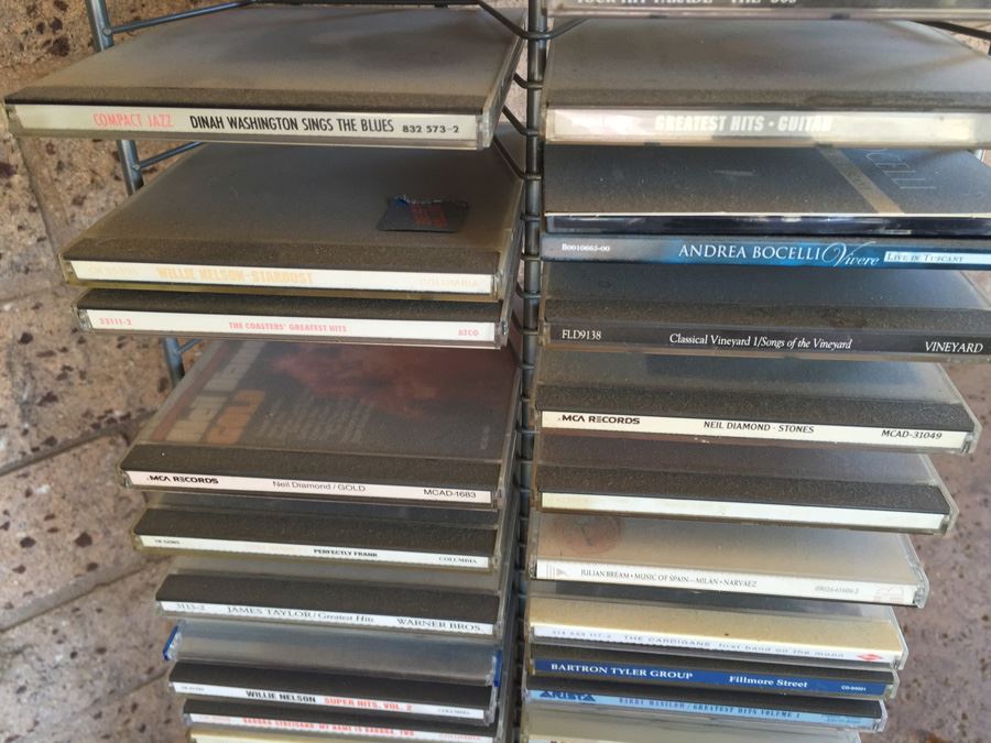 Music CD Display Storage Rack With CDs [Photo 5]