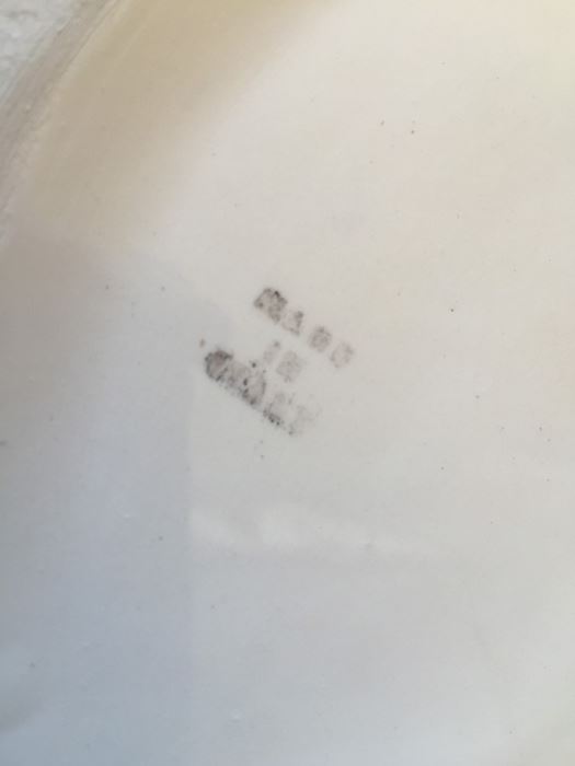 Pink Marbleized Pot With Gold Trim [Photo 12]