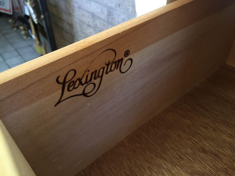 Lexington French Provencial Style Dresser With Two Nightstands [Photo 11]