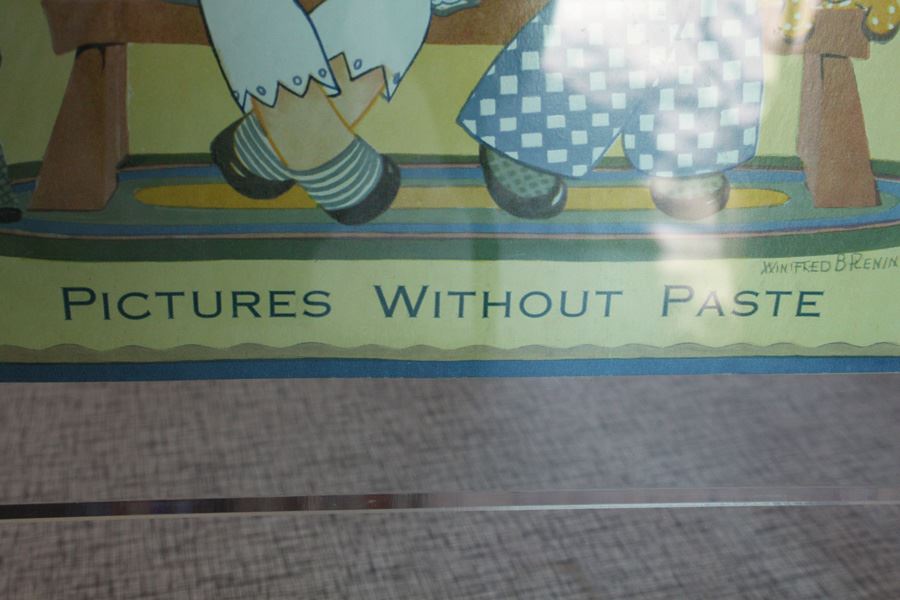 Vintage Beginners Scissors Book Winifred B Reninger With Nice Clear Display On Stand [Photo 6]