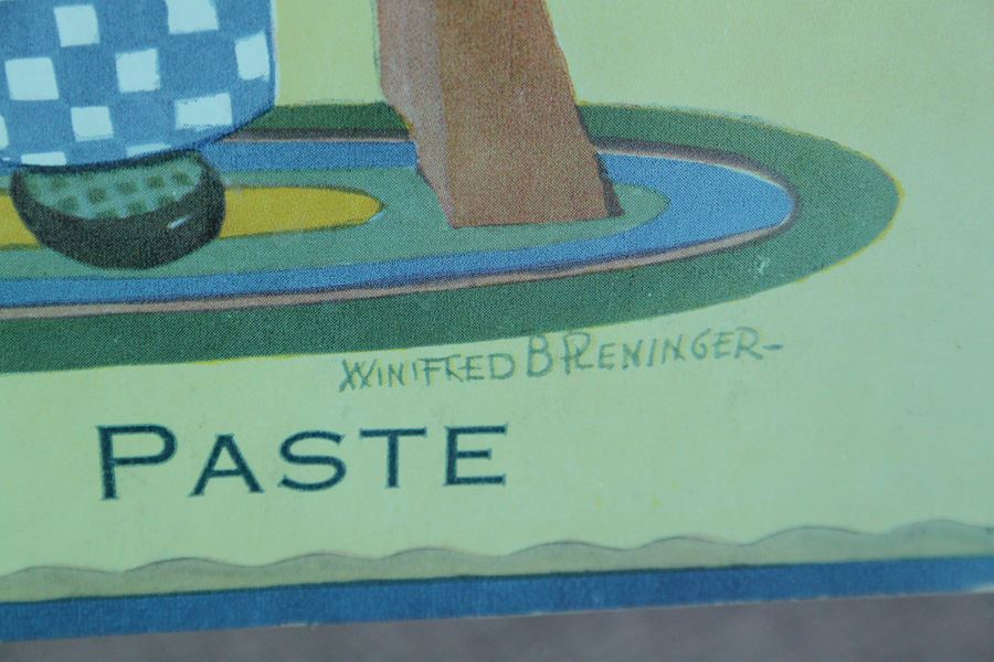 Vintage Beginners Scissors Book Winifred B Reninger With Nice Clear Display On Stand [Photo 8]