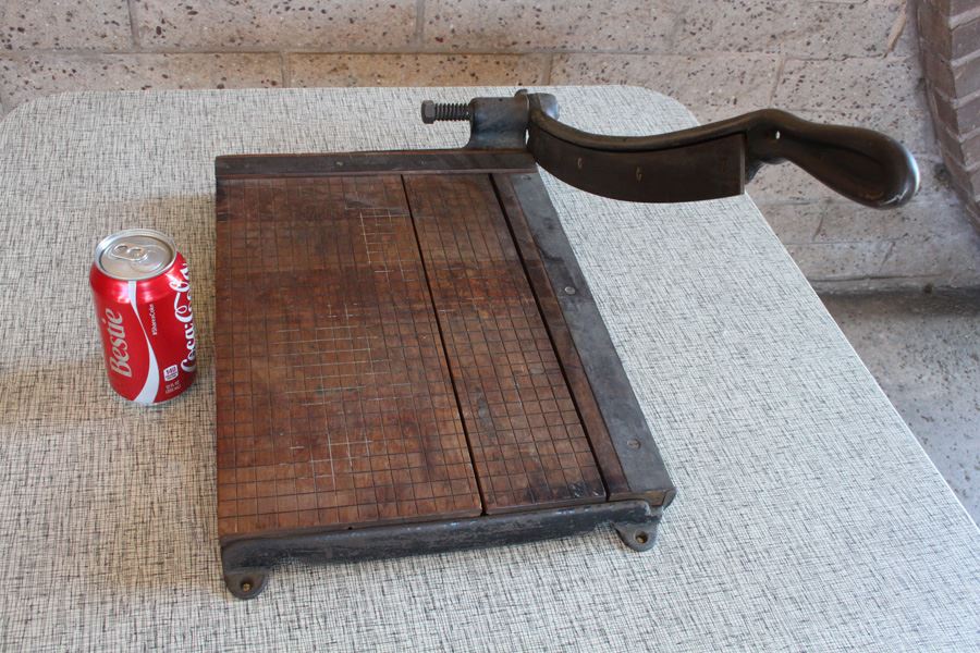 Vintage Paper Cutter The Popular [Photo 6]