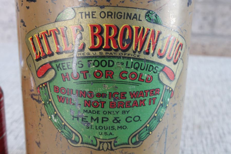 The Original Little Brown Jug Thermos Hemp & Co. St. Louis, MO [Photo 4]