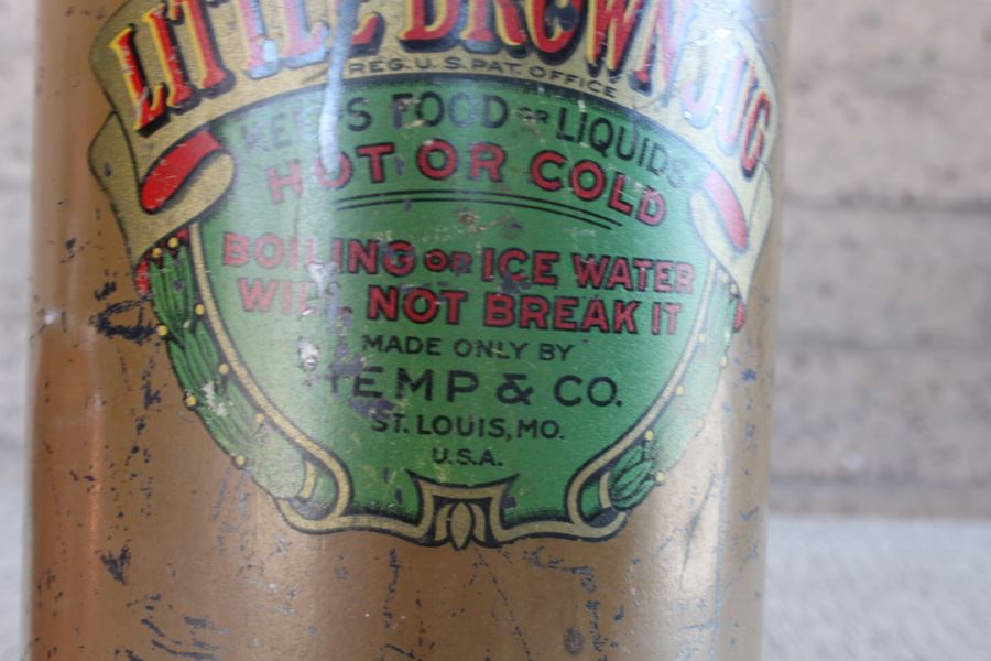 The Original Little Brown Jug Thermos Hemp & Co. St. Louis, MO [Photo 5]