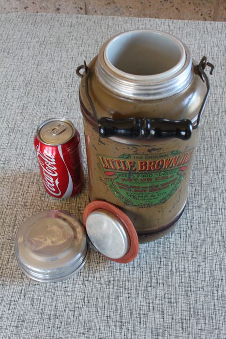 The Original Little Brown Jug Thermos Hemp & Co. St. Louis, MO [Photo 3]