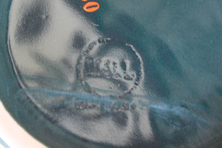 Pair Of Vintage Hand Painted Teapots Blue Pot Is HALL 6 Cup [Photo 14]