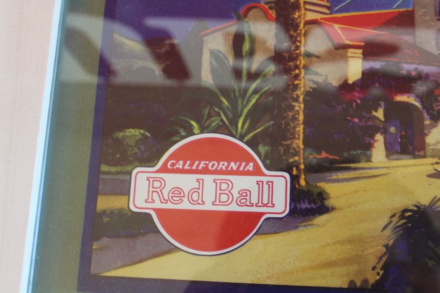 Pair Of Nicely Framed California Fruit Lemon Crate Labels Silver Moon And Evening Star [Photo 9]