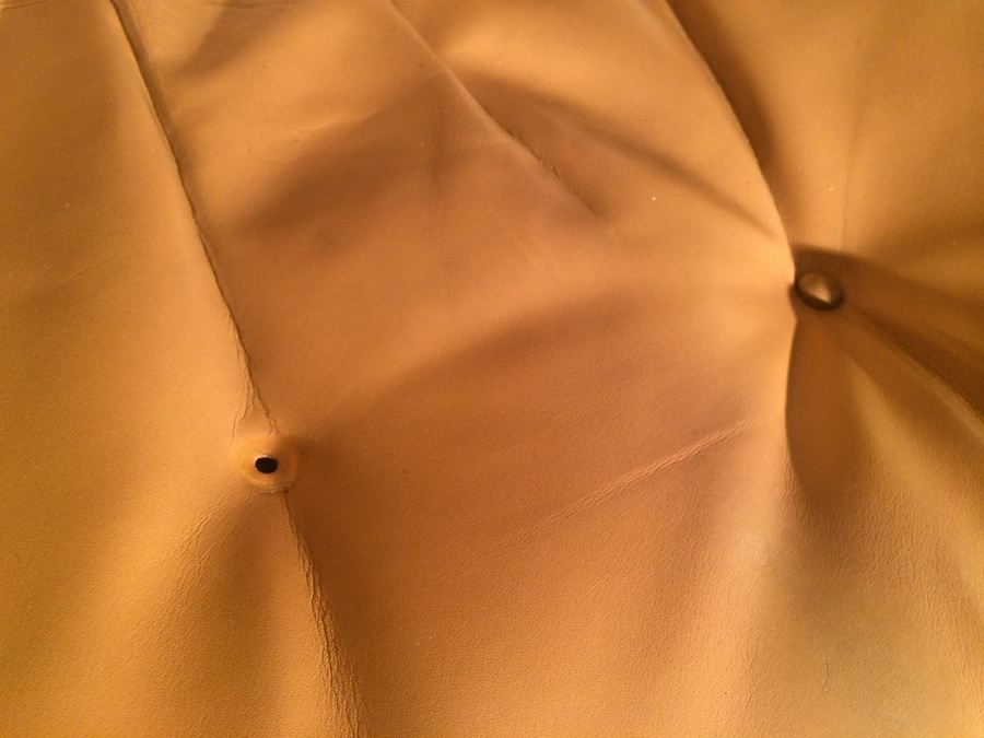 Knoll - Charles Pollock Desk Leather Chair with Arms [Photo 6]