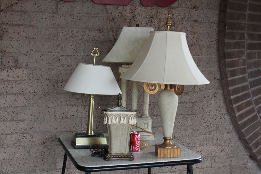 (4) Designer Lamp Lot [Photo 1]