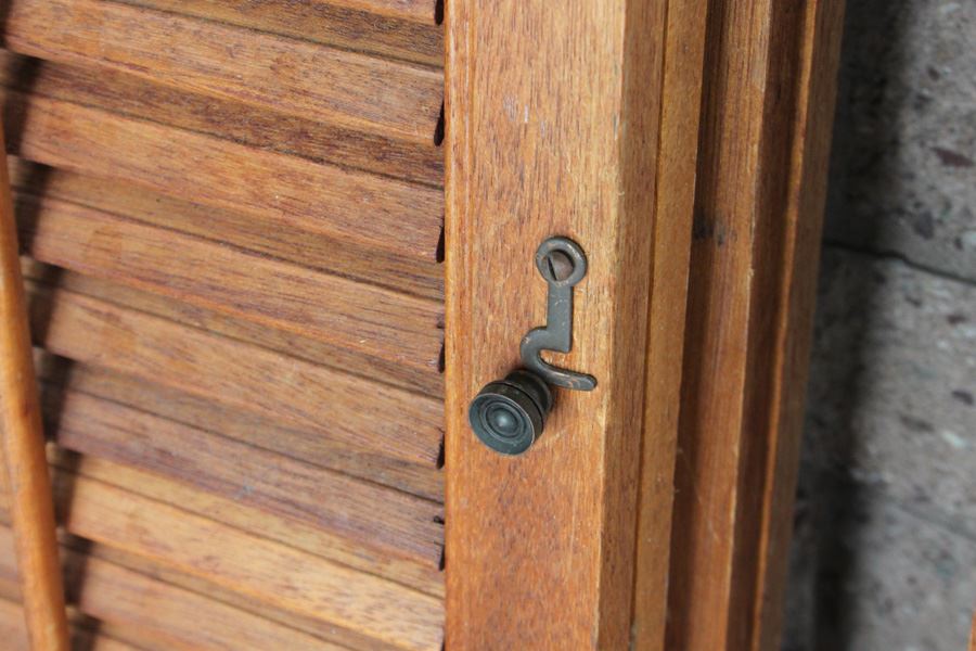 Vintage Wooden Louvered Shutters [Photo 6]