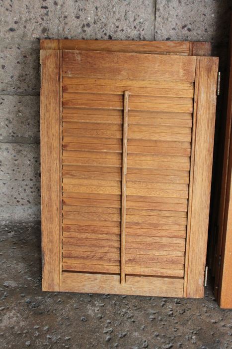 Vintage Wooden Louvered Shutters [Photo 5]