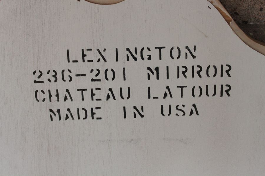Pair Of Lexington Wooden Mirrors [Photo 7]