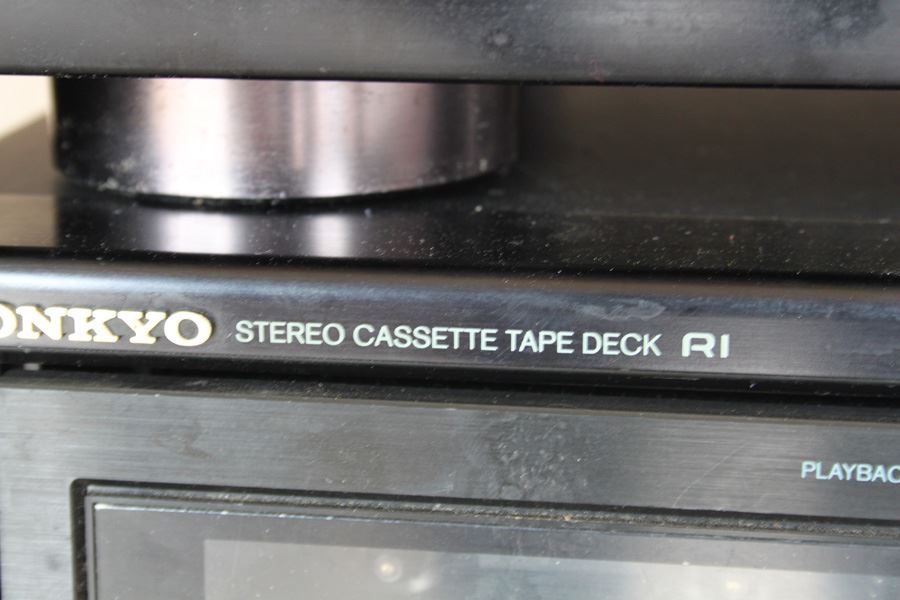Stereo Equipment Onkyo Receiver Double Cassette Deck BOSE Speakers [Photo 11]