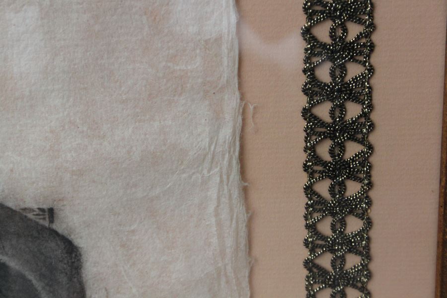 Nicely Framed Vintage Rubbing [Photo 6]