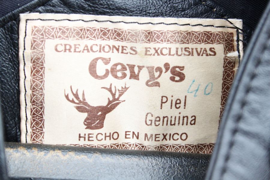 Pair Of Black Leather Jackets [Photo 5]