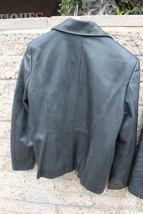Pair Of Black Leather Jackets [Photo 10]