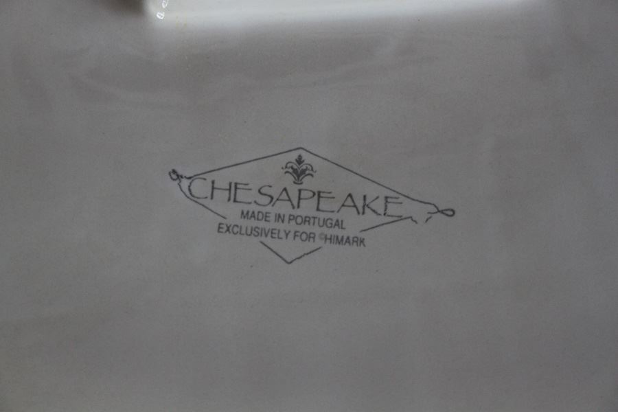 Large White Oval Serving Platter Turkey Portugal [Photo 3]