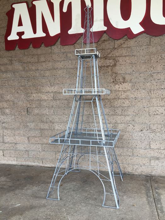 Metal Eifel Tower Display Stand Rack