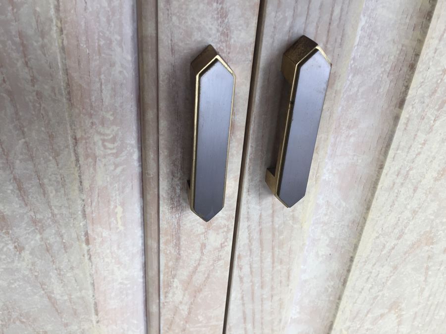 Henredon Buffet Server With Brass Accents Hollywood Regency [Photo 5]