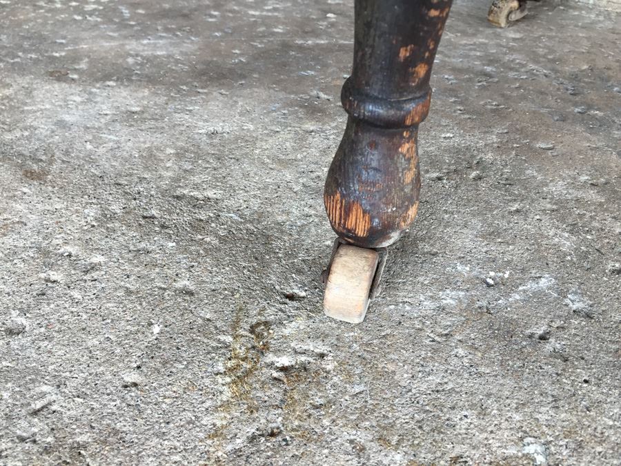 Vintage Wooden Dresser On Casters Shabby Chic [Photo 10]