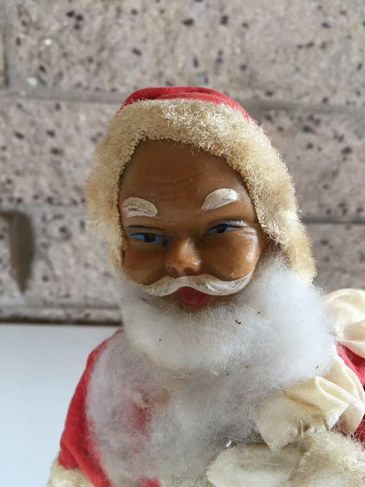 Vintage Wind-up Santa Claus Working Rings Bell Moves [Photo 4]