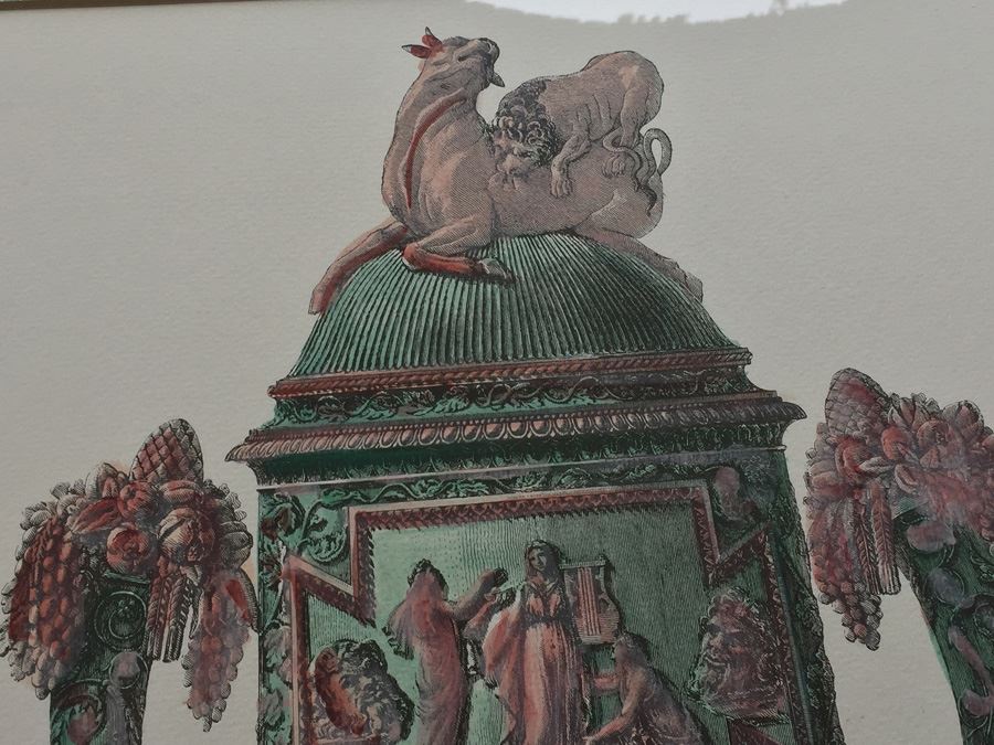 Nicely Framed Engraving Print Edizioni Ponte Vecchio [Photo 2]