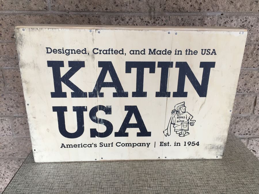 KATIN USA Retail Product Display Crate Surf Trunks