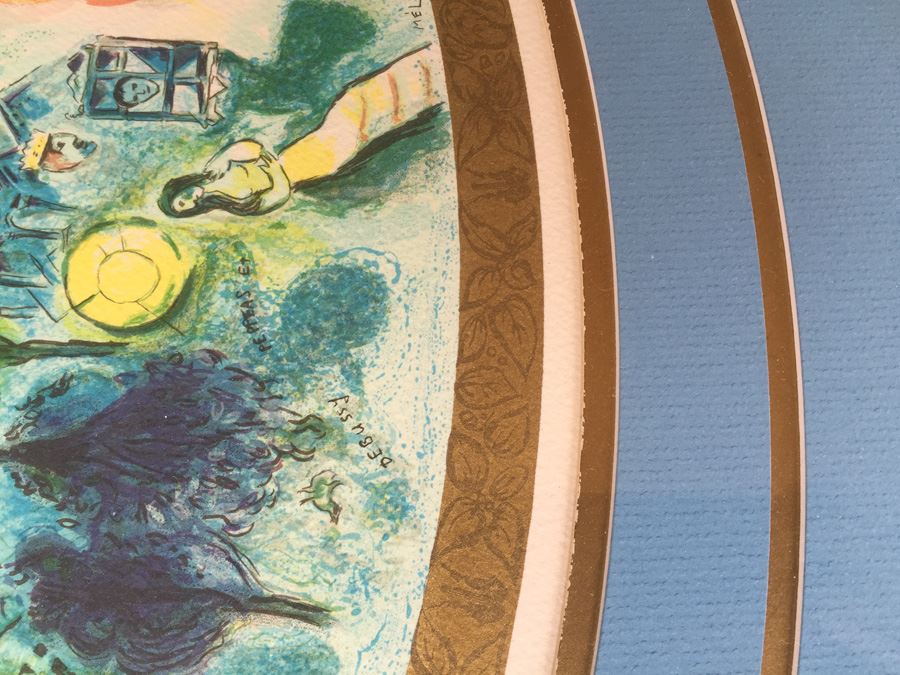 Marc Chagall Paris Opera Ceiling Museum Quality Framing Artist Proof 188/200 Facsimile Signed [Photo 11]