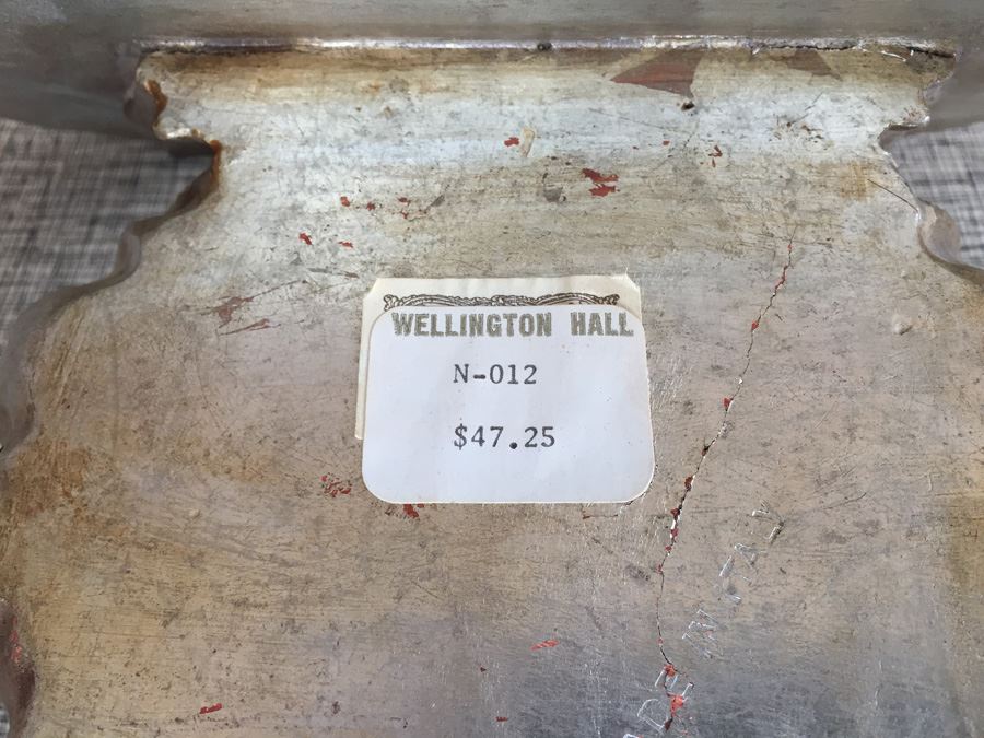 Italian Shell Wall Shelf / Clock Shelf Very Detailed Shell Motif And Shaped Top [Photo 3]