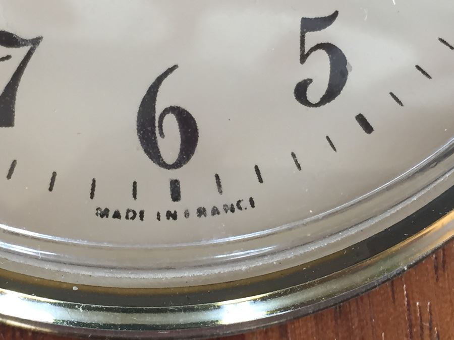 French Desk Set With Desk Protector, Clock And Pen Holder [Photo 8]