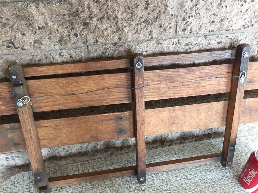 Vintage Speedaway Wooden Sled Reading To Hang On Wall [Photo 3]