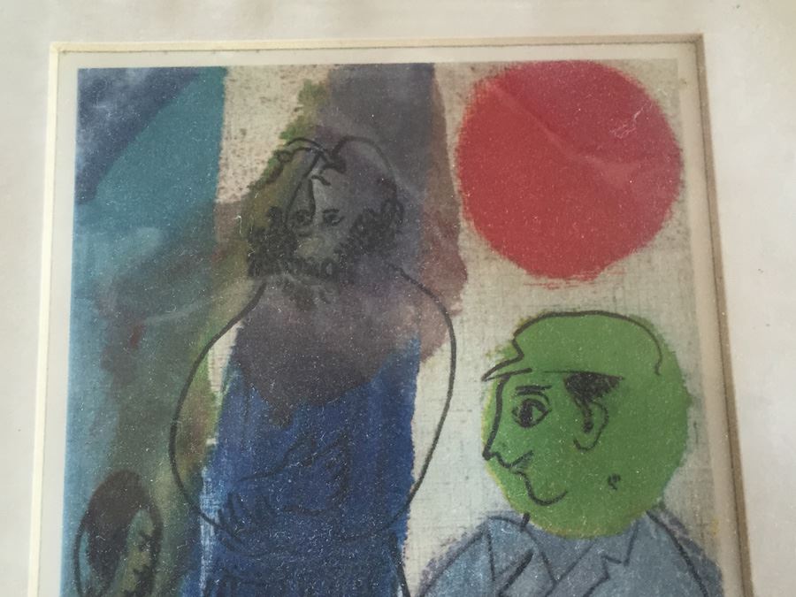 Marc Chagall The Clowns Print [Photo 5]