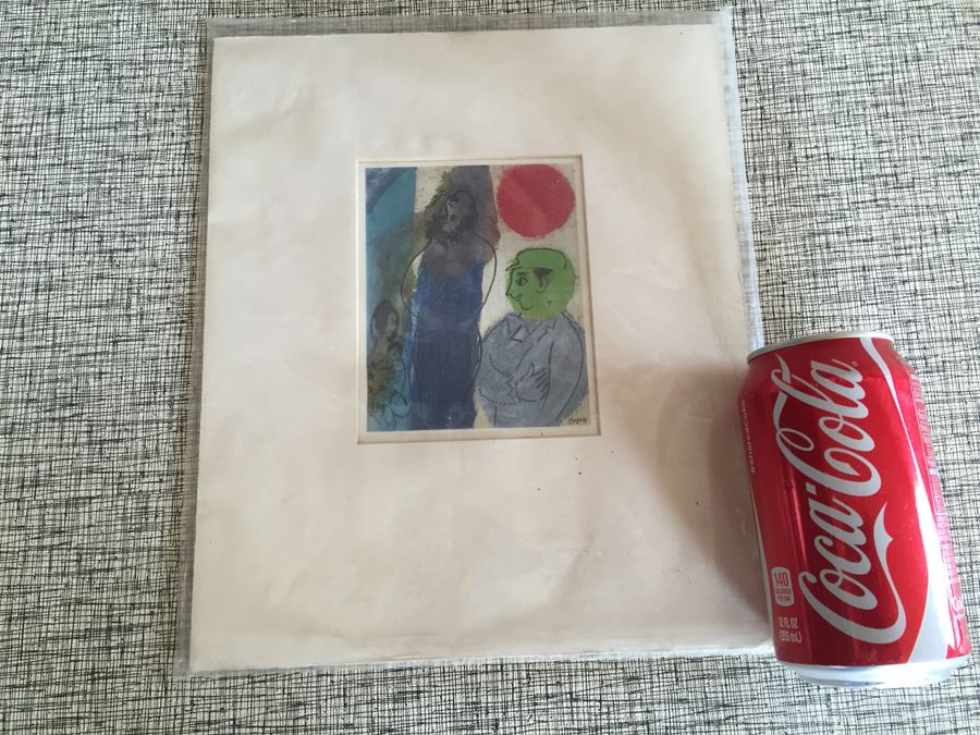 Marc Chagall The Clowns Print