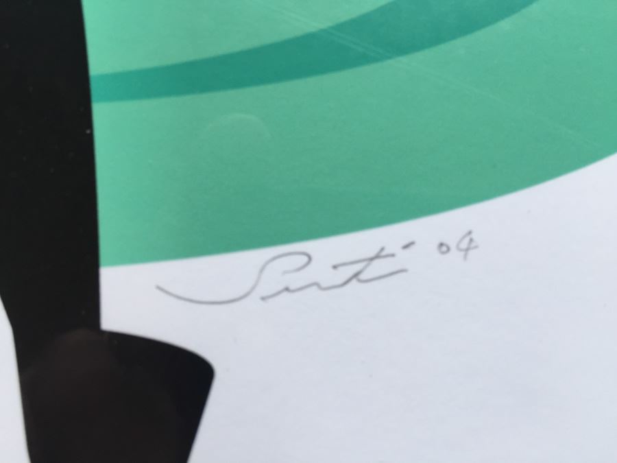 (4) Hand Signed Prints By Senti Mod Music Pin Up Girl Motif [Photo 13]