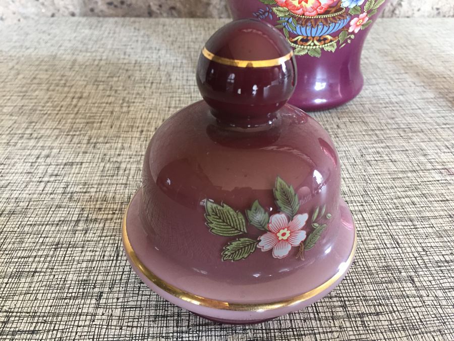 Ardalt Italy Purple Ginger Jar [Photo 8]