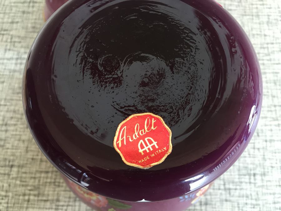 Ardalt Italy Purple Ginger Jar [Photo 3]