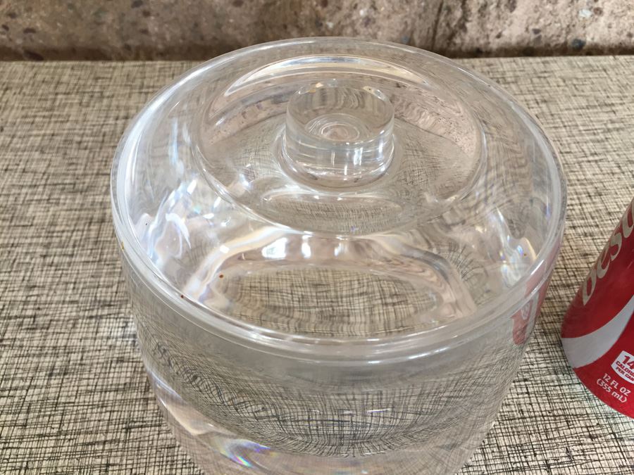 Lucite Bucket With Lid Ice Bucket [Photo 5]