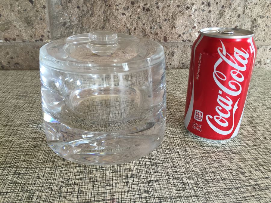 Lucite Bucket With Lid Ice Bucket